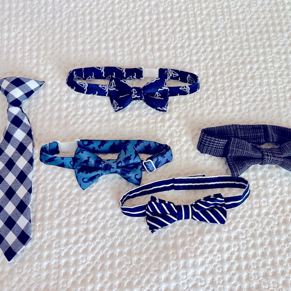 Little Gentlemans tie, bowties, suspenders & belts!!